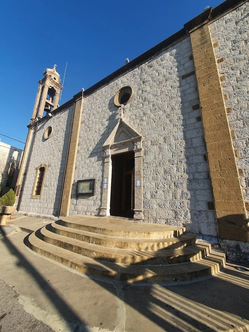 Exterior view of Saint Sassine Church (Beit Meri)