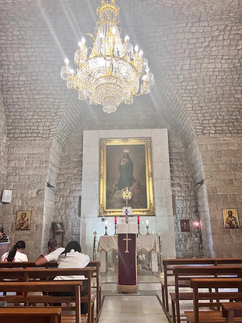Interior view of Our Lady of Salvation (Saydit al Najat)
