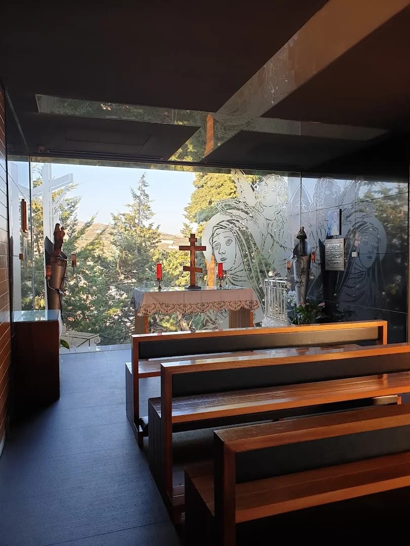 Interior view of Our Lady of Zahle and the Bekaa