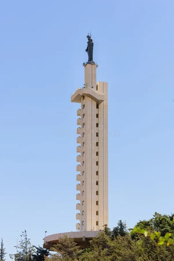 Exterior view of Our Lady of Zahle and the Bekaa