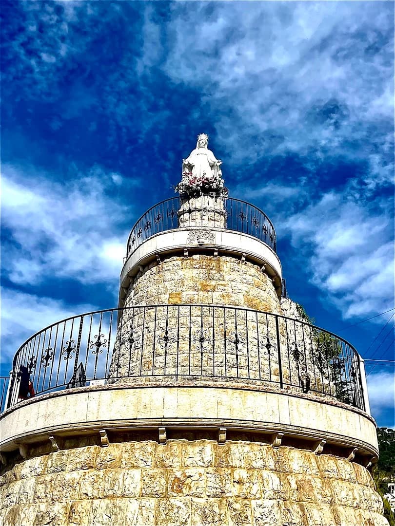Facade view of Our Lady of Jezzine (Saydet el Maabour)