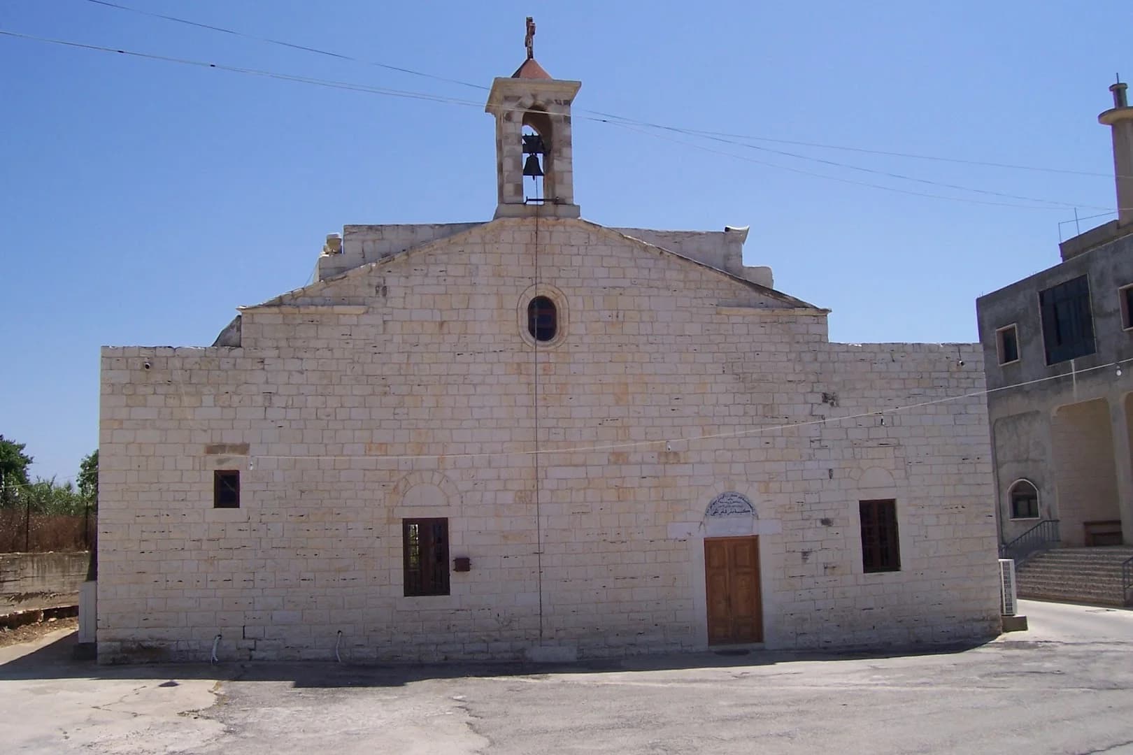 facade of كنيسة النبي إيليا, Church in علما الشعب, Lebanon