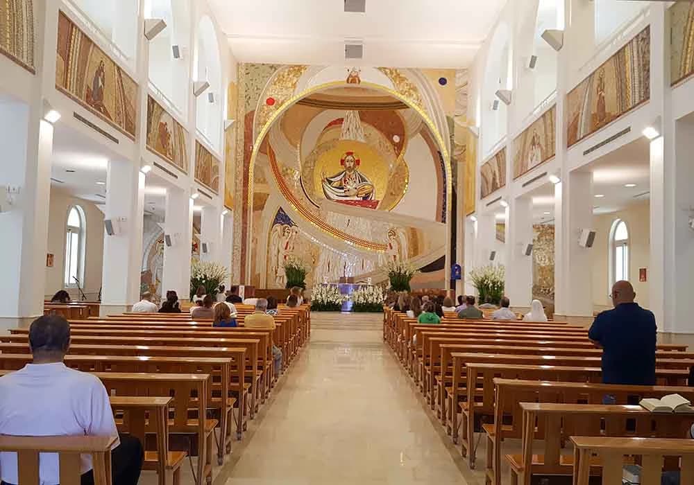 Interior view of Convent of Christ the King