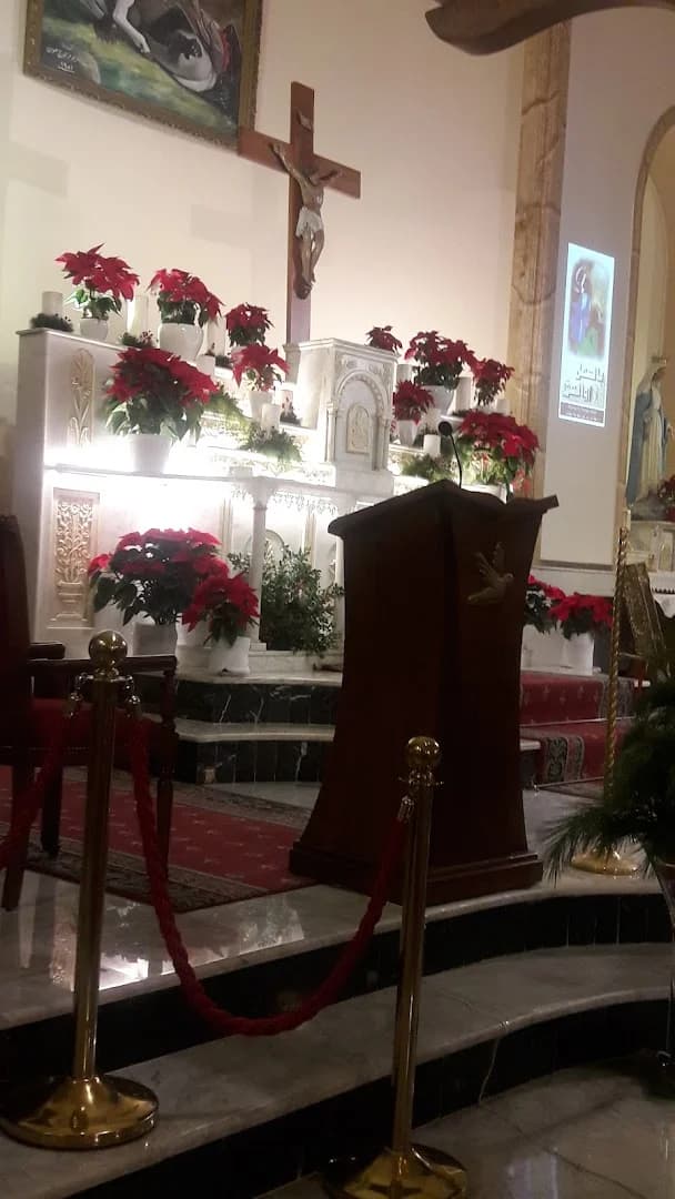 Altar view of Saint George Church (Hadath)