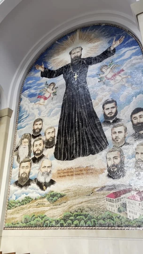 Interior view of Saint Elias and Saint Gregory the Illuminator Cathedral