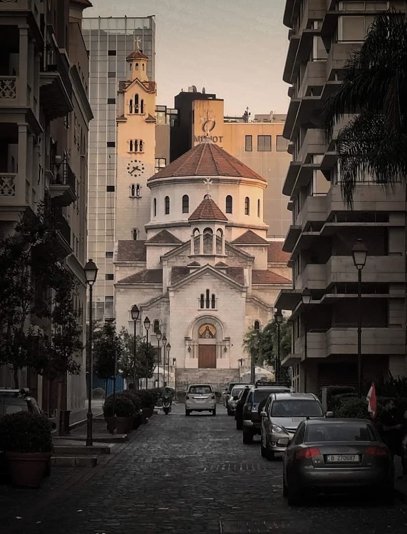 Exterior view of Saint Elias and Saint Gregory the Illuminator Cathedral