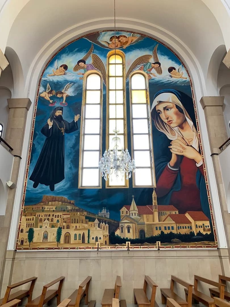 Interior view of Saint Elias and Saint Gregory the Illuminator Cathedral