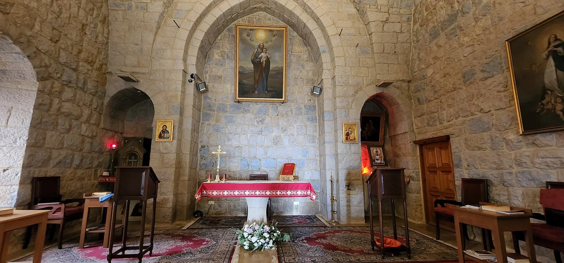 Altar view of Saint Joseph Convent (Bharsaf)