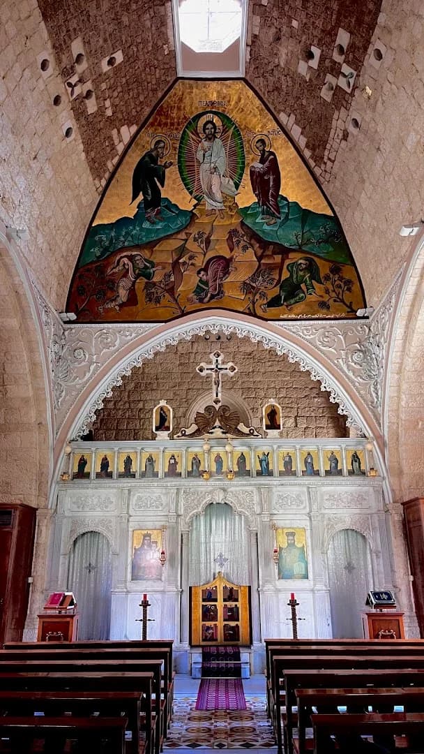 Interior view of Saint Saviour Convent