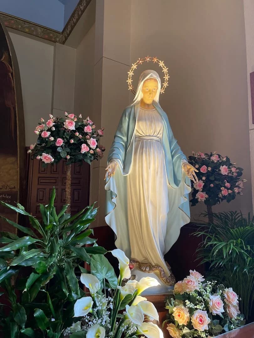 Interior view of Our Lady of Salvation Church (Sarba)