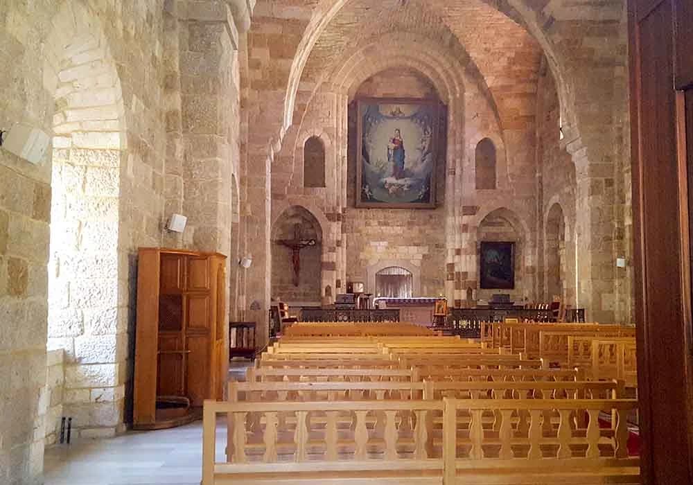Interior view of Our Lady of Victory Monastery