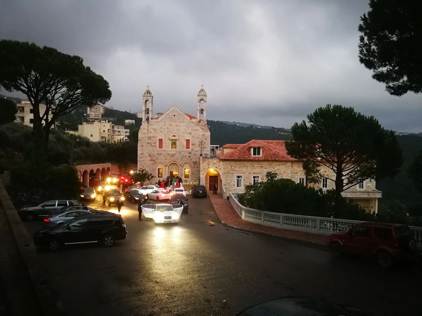 Exterior view of Our Lady of Victory Monastery