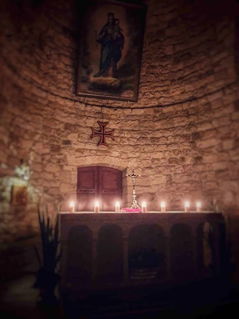 Interior view of Monastery of Our Lady of Succors