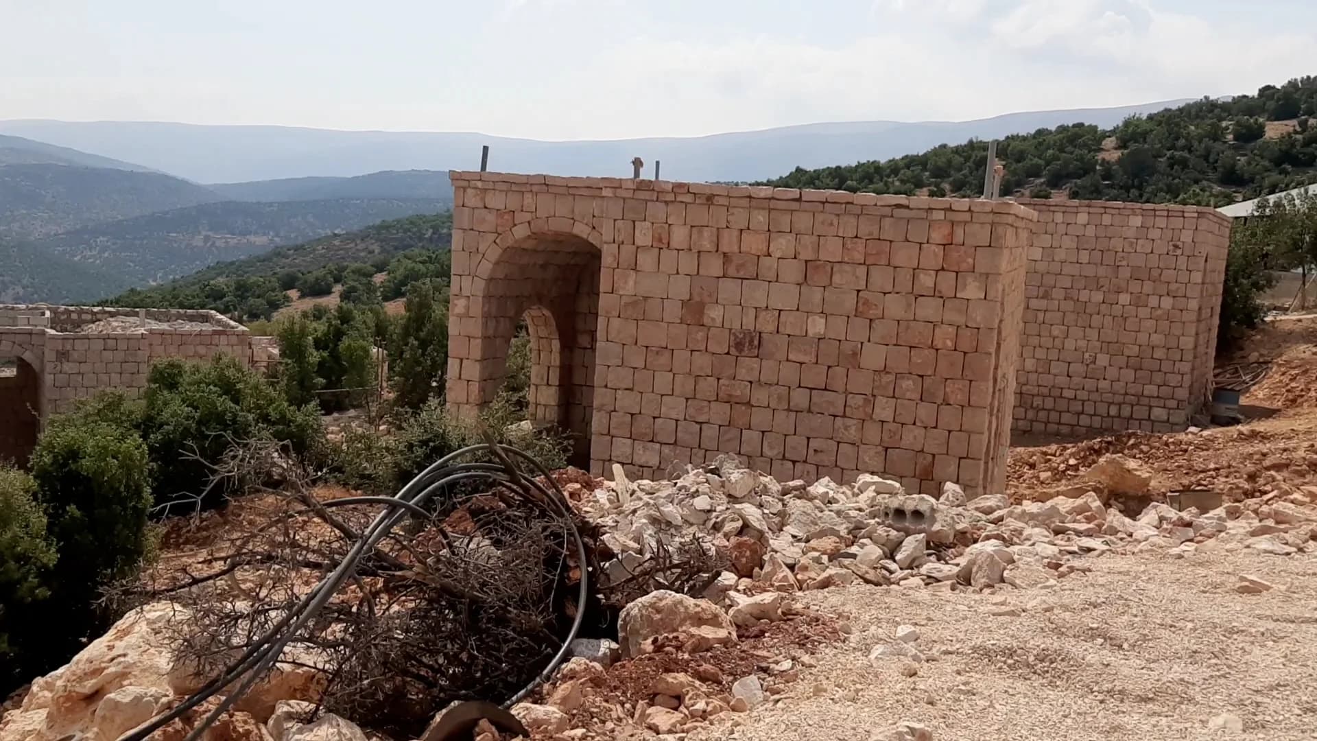 Exterior view of Beit Maroun Monastery