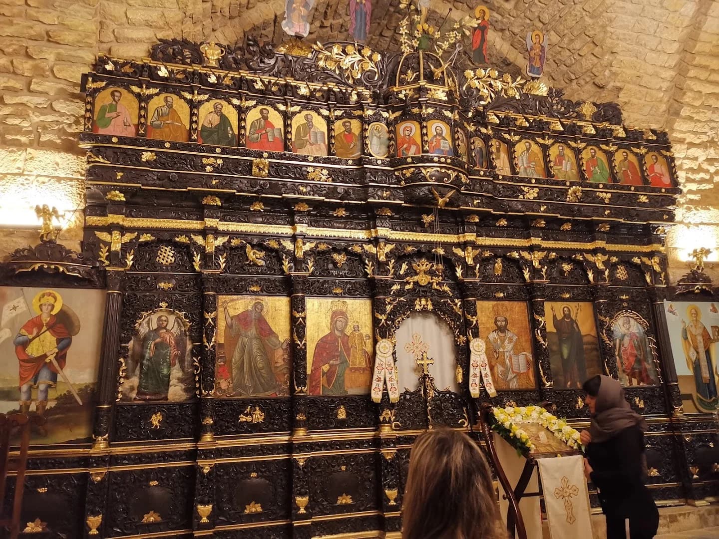 Interior view of Patriarchal Monastery of Saint Elias