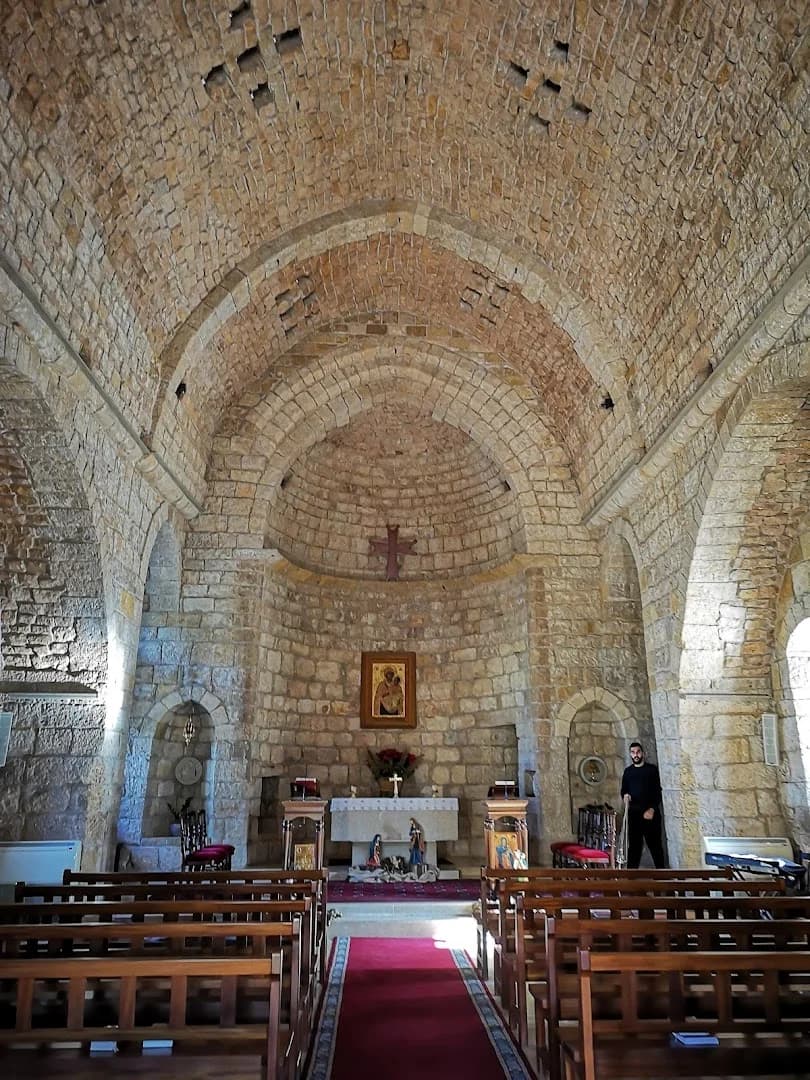 Interior view of Our Lady of Tamish Monastery
