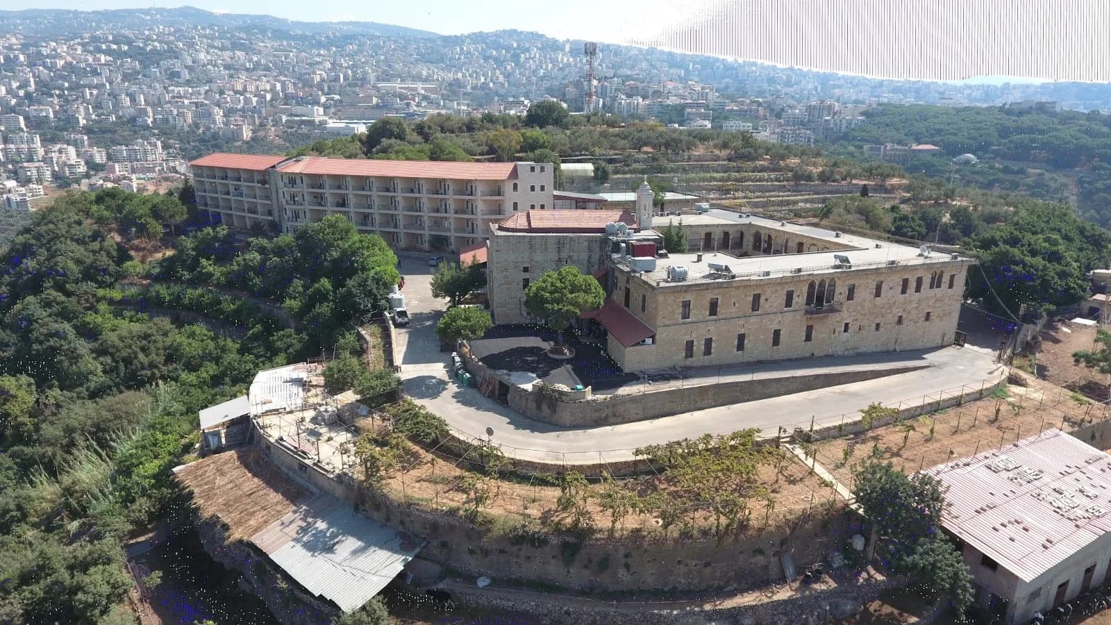 Exterior view of Our Lady of Tamish Monastery