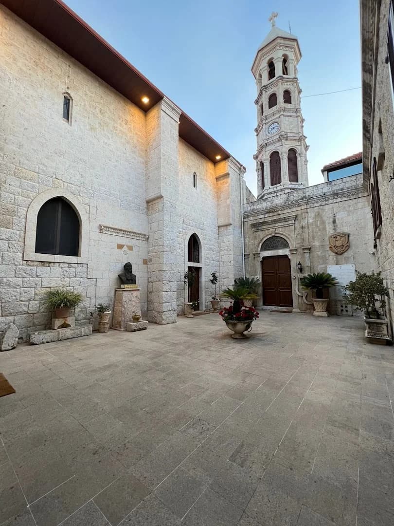 Exterior view of Our Lady of Bzommar Monastery