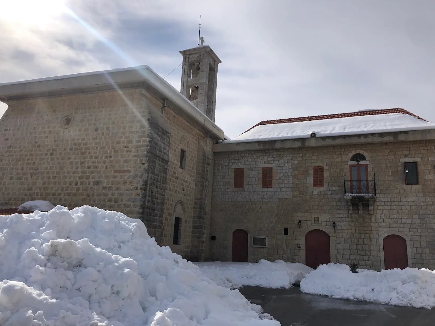 Exterior view of Saint Doumit Monastery