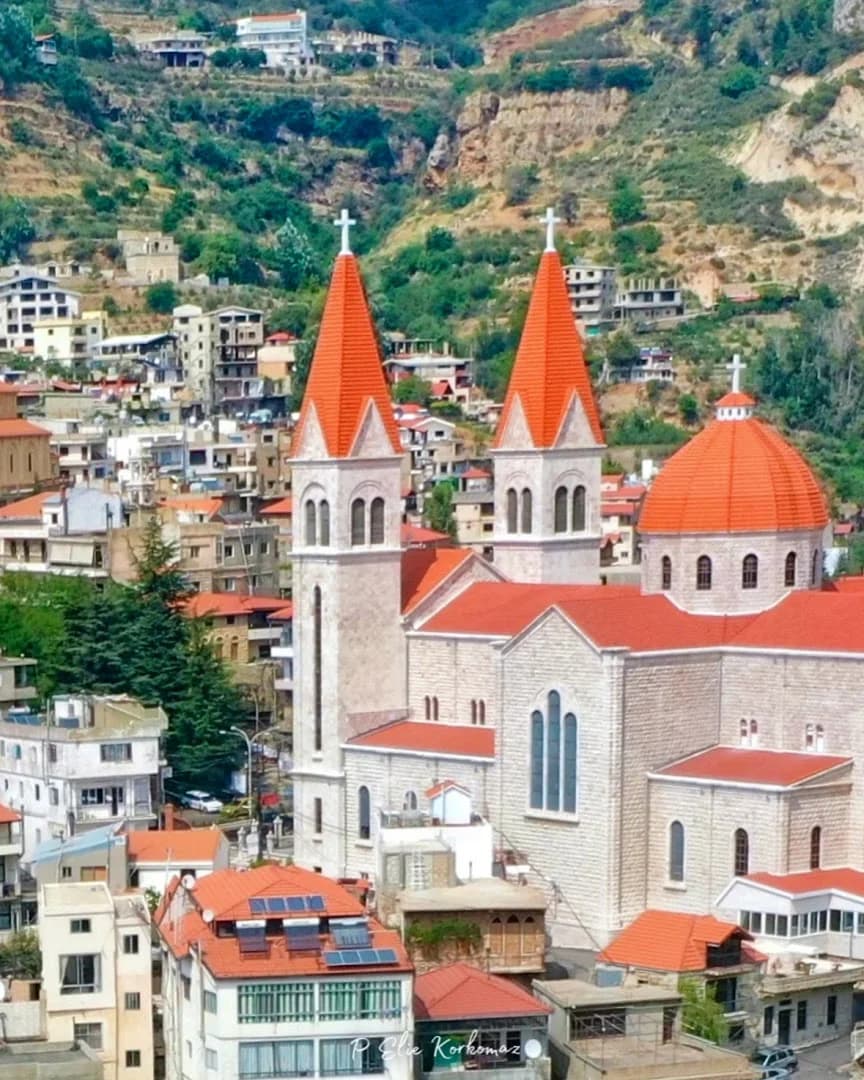 Exterior view of Saint Saba Cathedral (Bsharri)