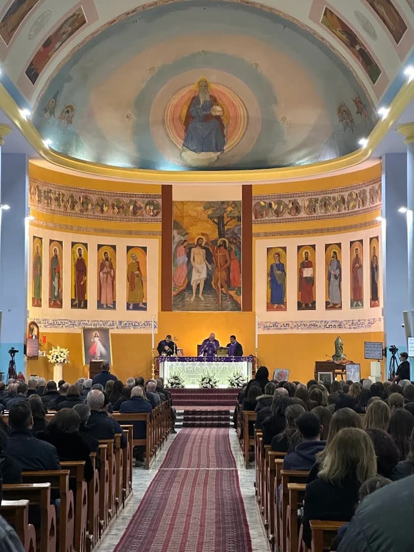 Interior view of Saint Jean Le Baptiste Church