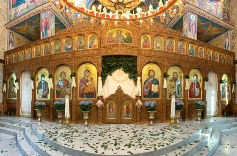 Interior view of Saint George Church (Anfeh)