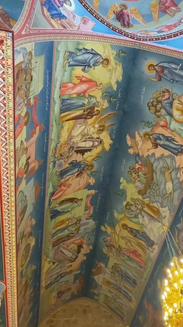 Interior view of Saint George Church (Anfeh)