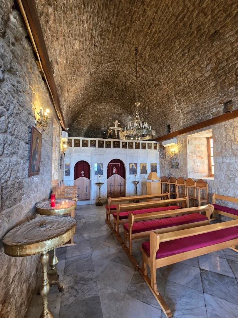 Interior view of Church of Our Lady of the Sea