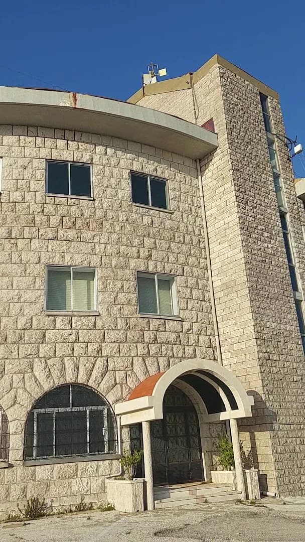 Facade view of Our Lady of the Fortress Monastery