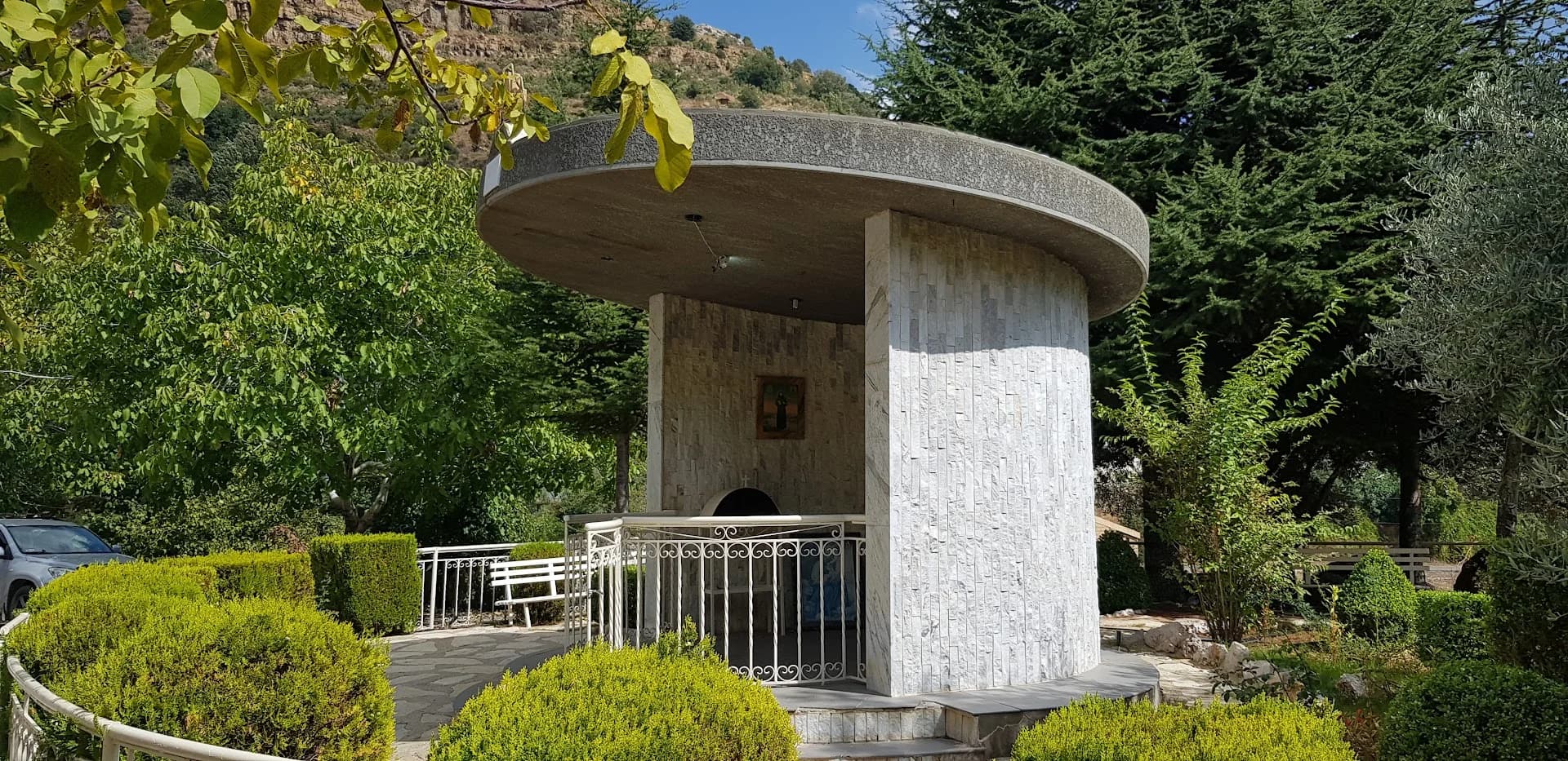Exterior view of Saint Chalita's Shrine