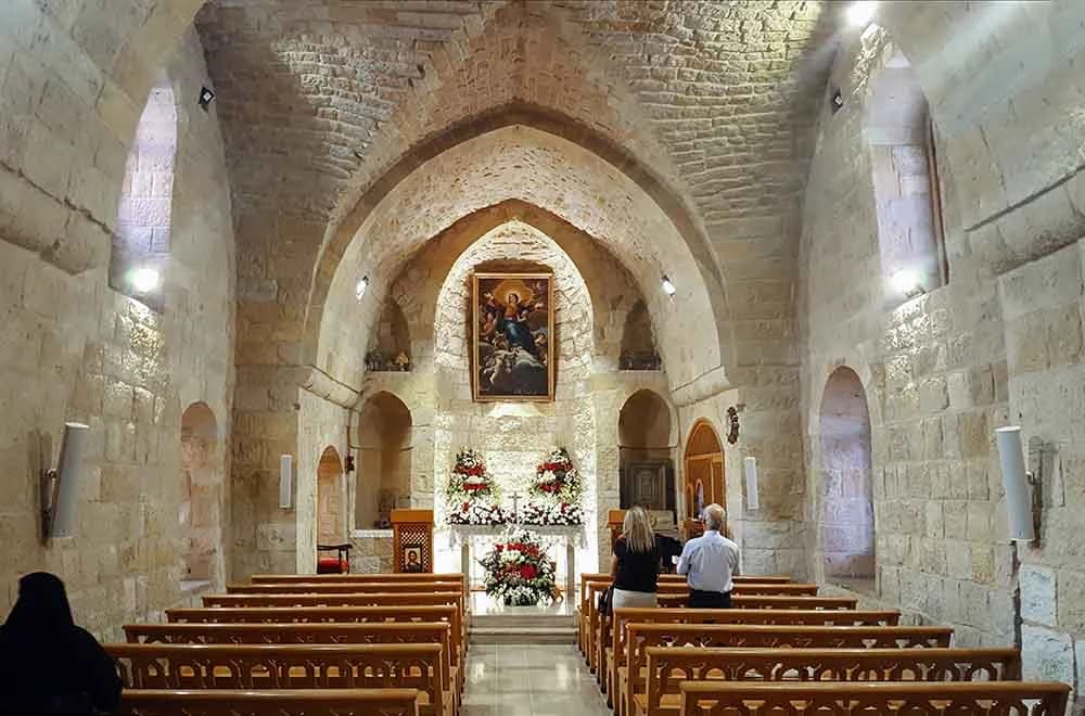 Interior view of Mar Elias El Hay Monastery