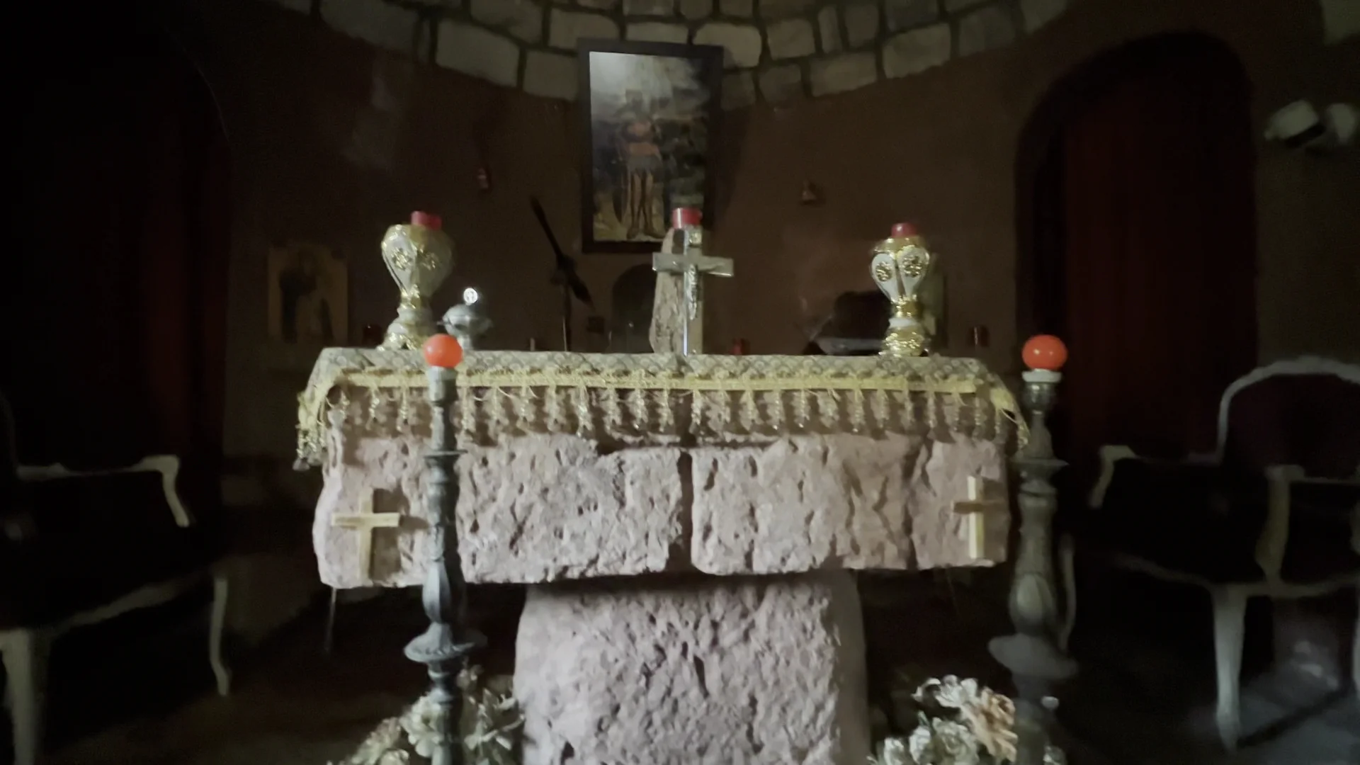 Altar view of Saint Challita Church (Qatlabah)