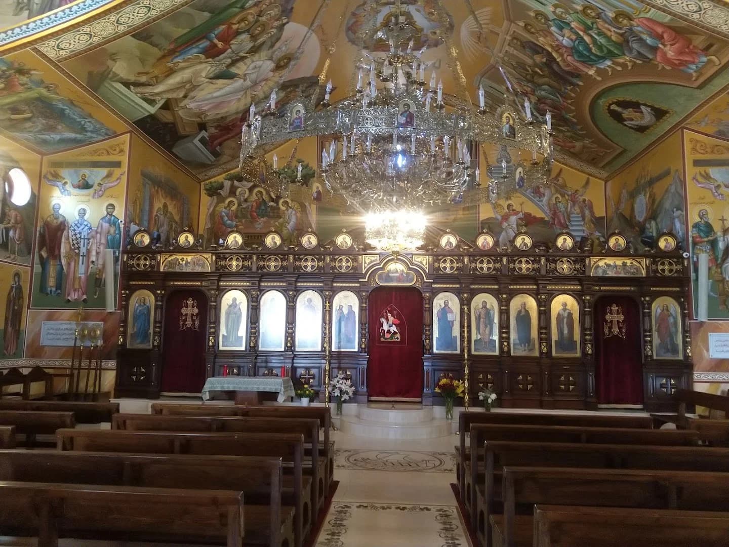 Interior view of Saint George Church (Rmeil)