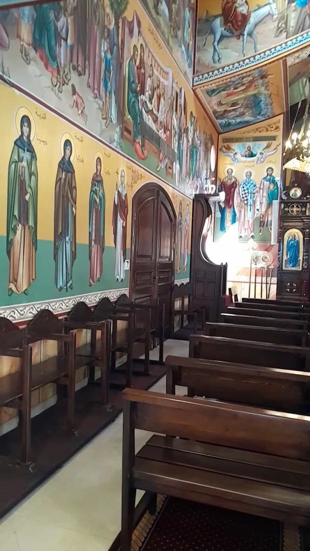 Interior view of Saint George Church (Rmeil)