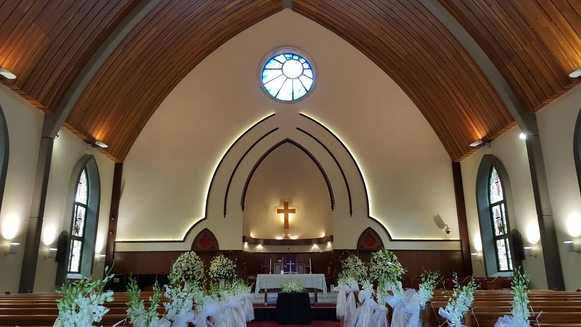 Interior view of National Evangelical Church (Beirut)