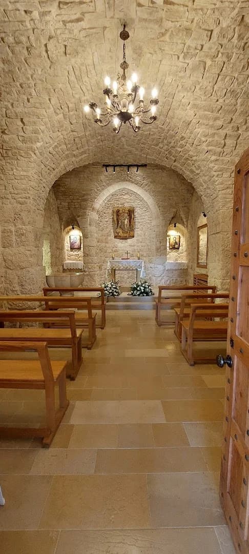 Interior view of Saint John the Baptist Shrine