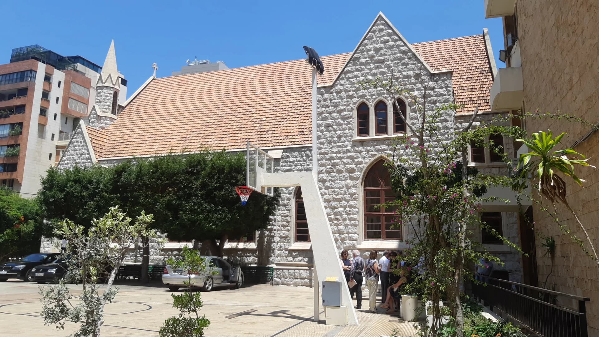 Exterior view of First Armenian Evangelical Church
