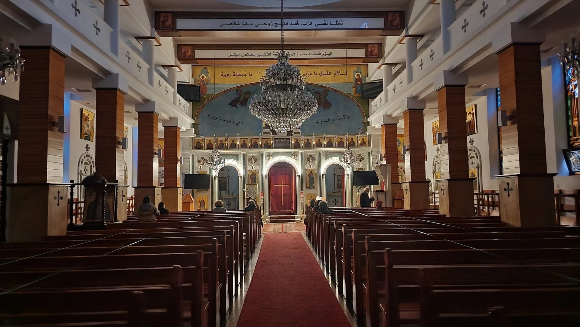 Interior view of Our Lady of Perpetual Help Church
