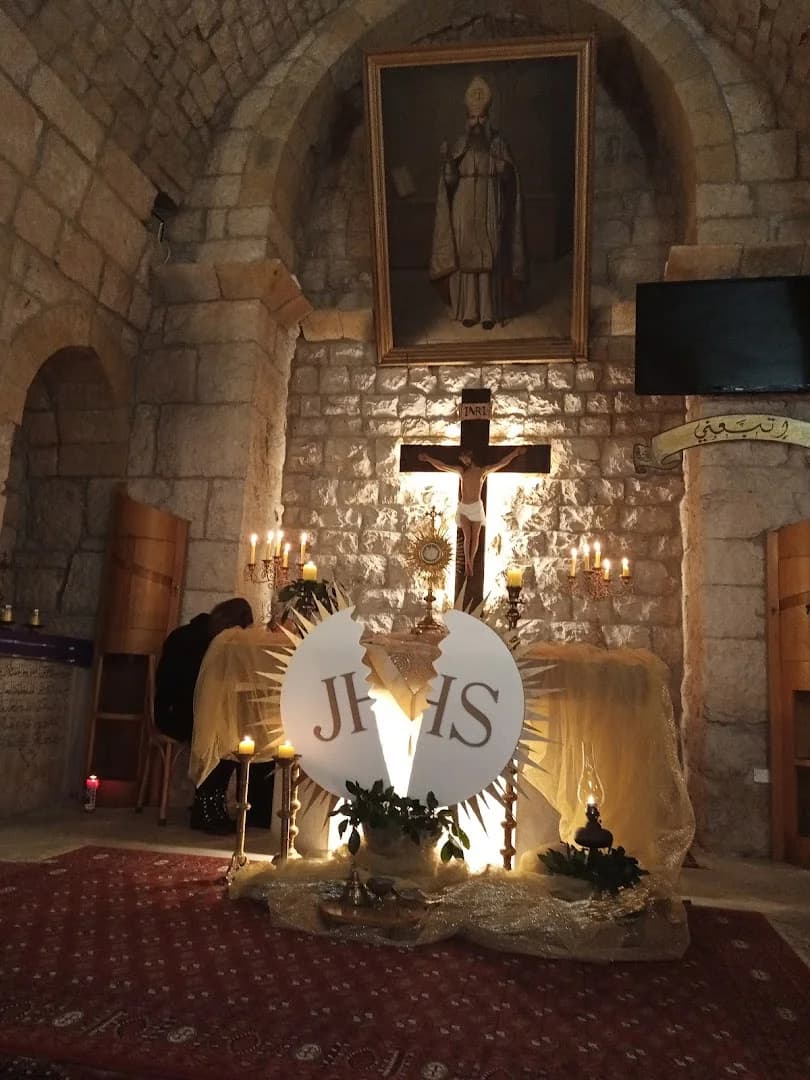 Interior view of Mar Abda Church (Sehaileh)