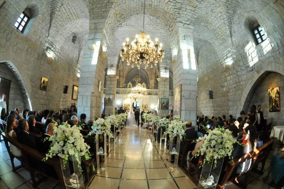 Interior view of Saint Georges Church (Bsalim)