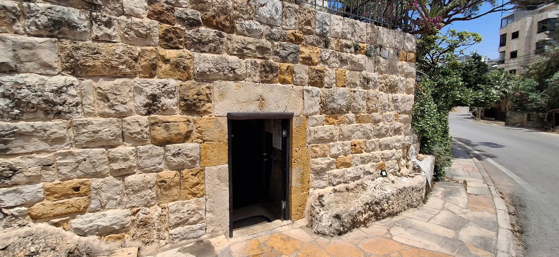 Exterior view of Church of Our Lady of the Cave