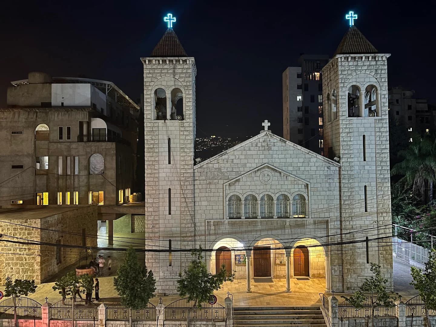 Exterior view of Al Saydeh Maronite Church (Sin El Fil)