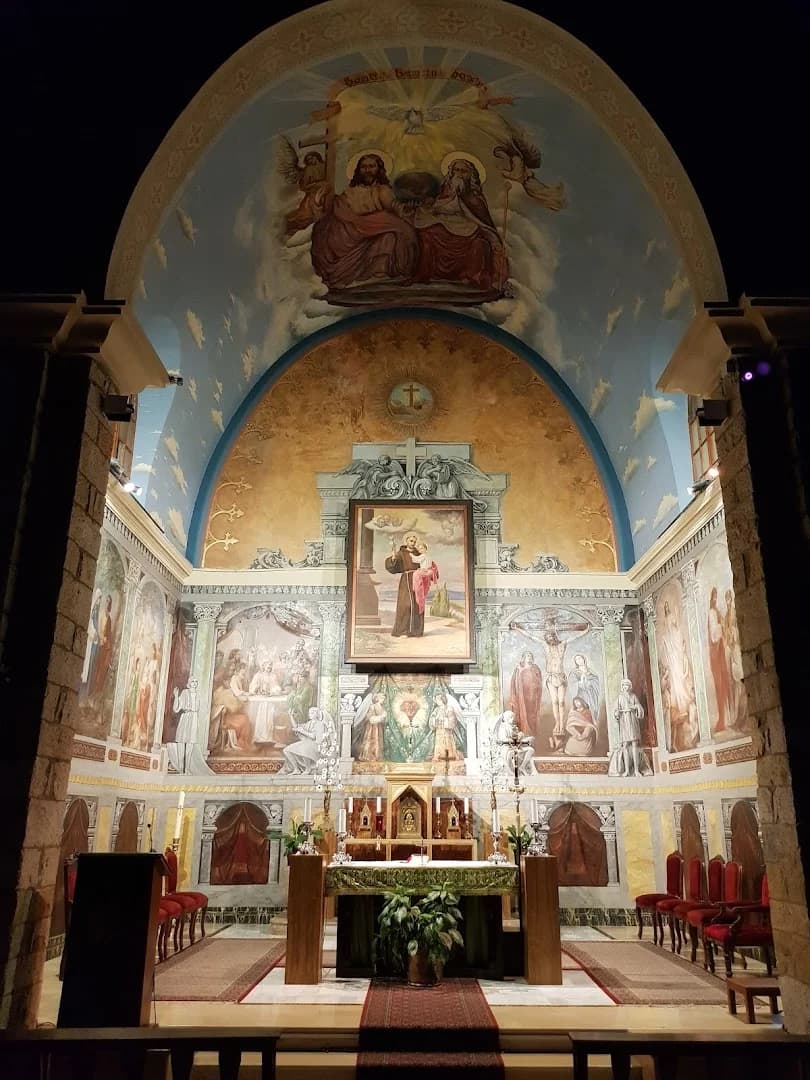 Interior view of Saint Anthony of Padua Church (Baabdat)