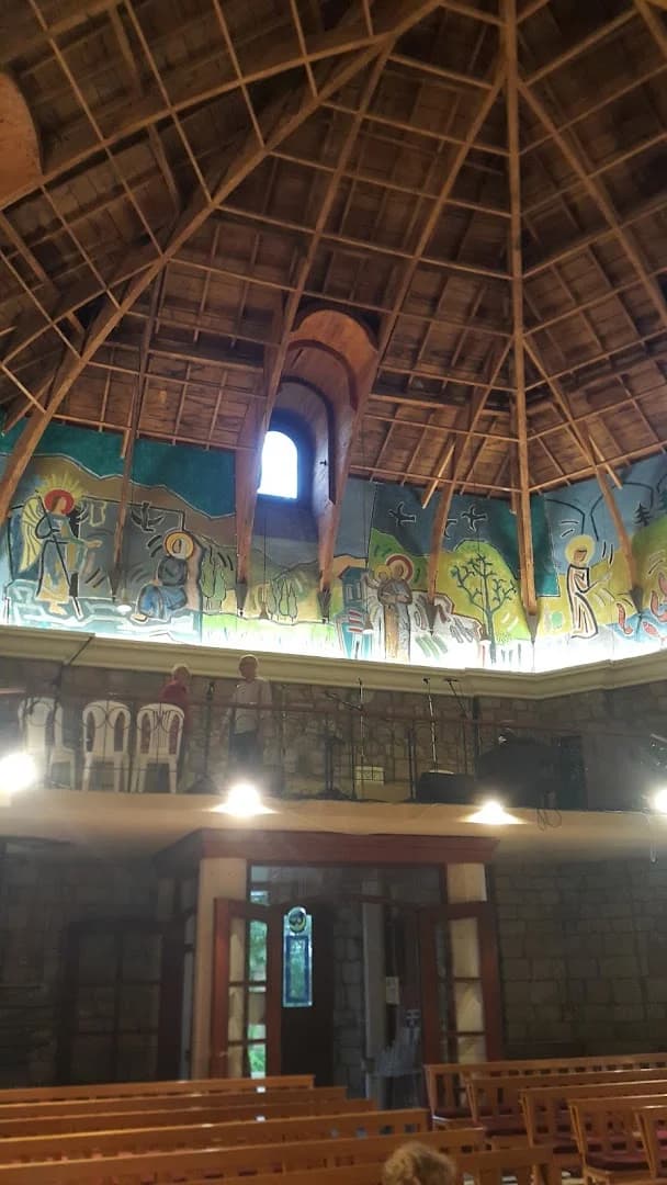 Interior view of Saint Anthony of Padua Church (Baabdat)