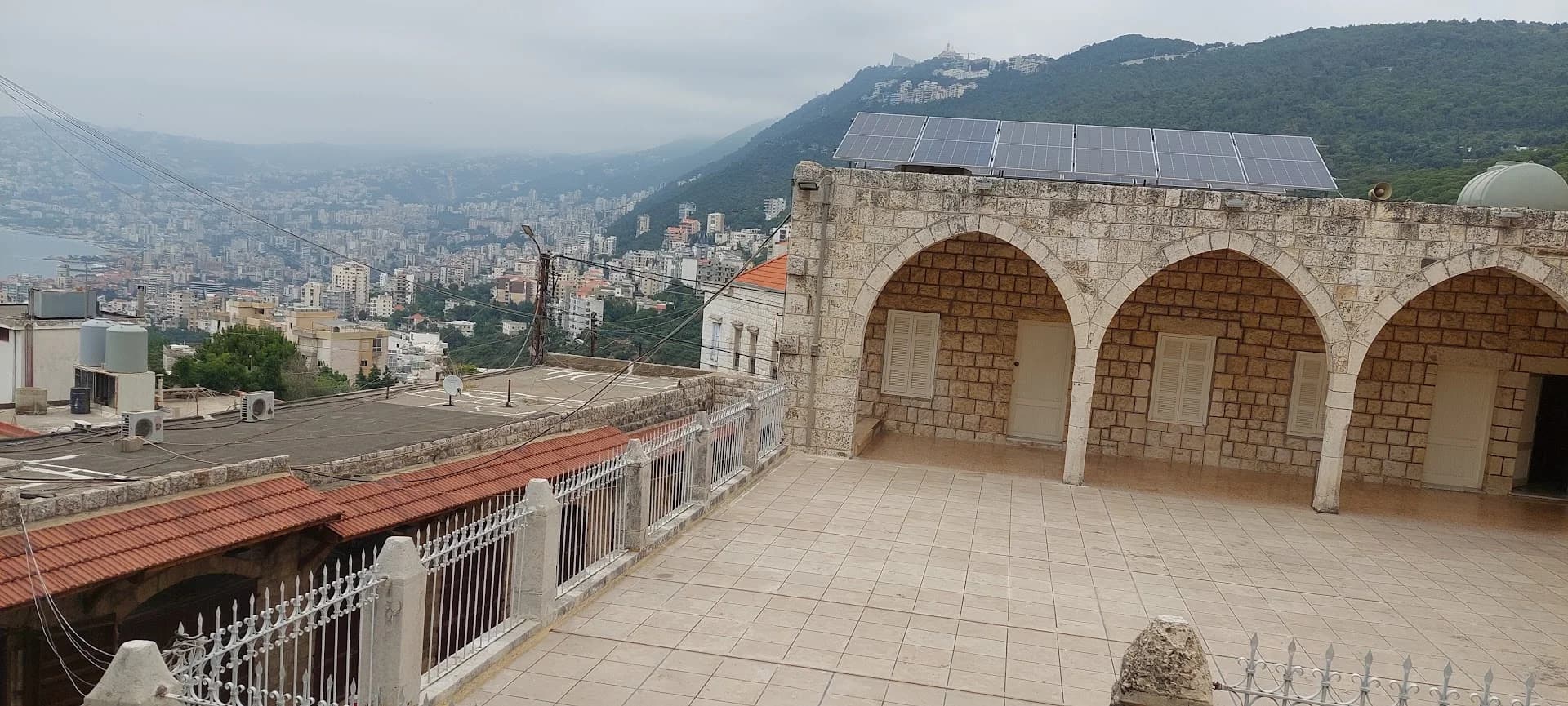 Exterior view of Saint George Church (Zouk Mikael Old Souk)