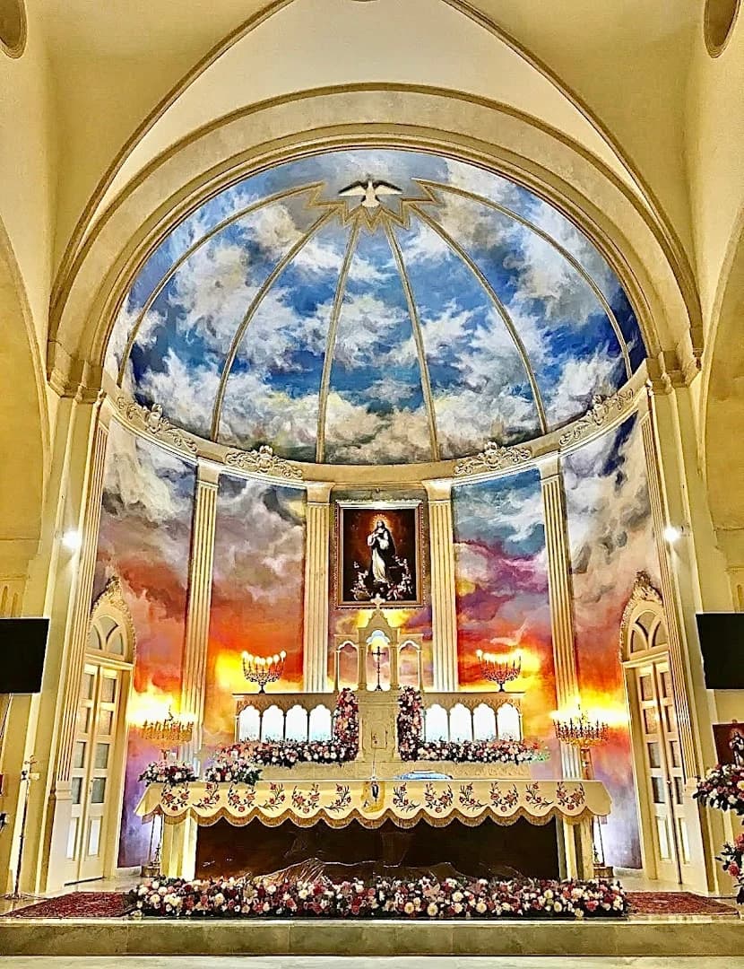 Interior view of Our Lady the Great Church