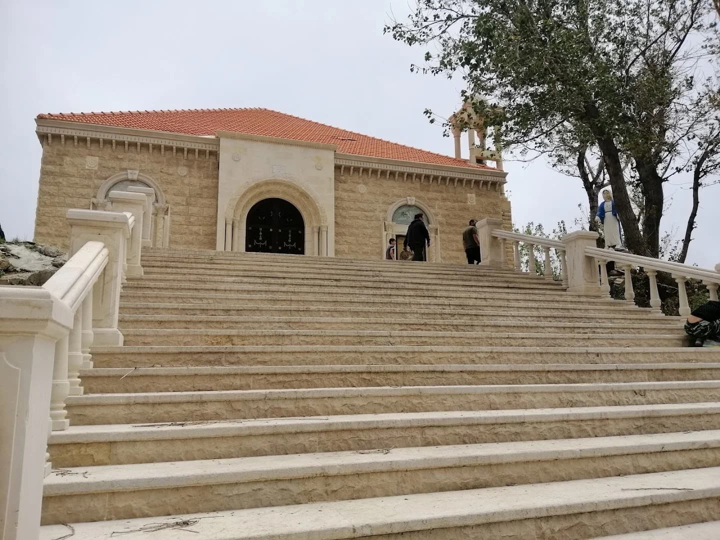 Exterior view of Our Lady of the Horn (Saydet al Qarn) Church