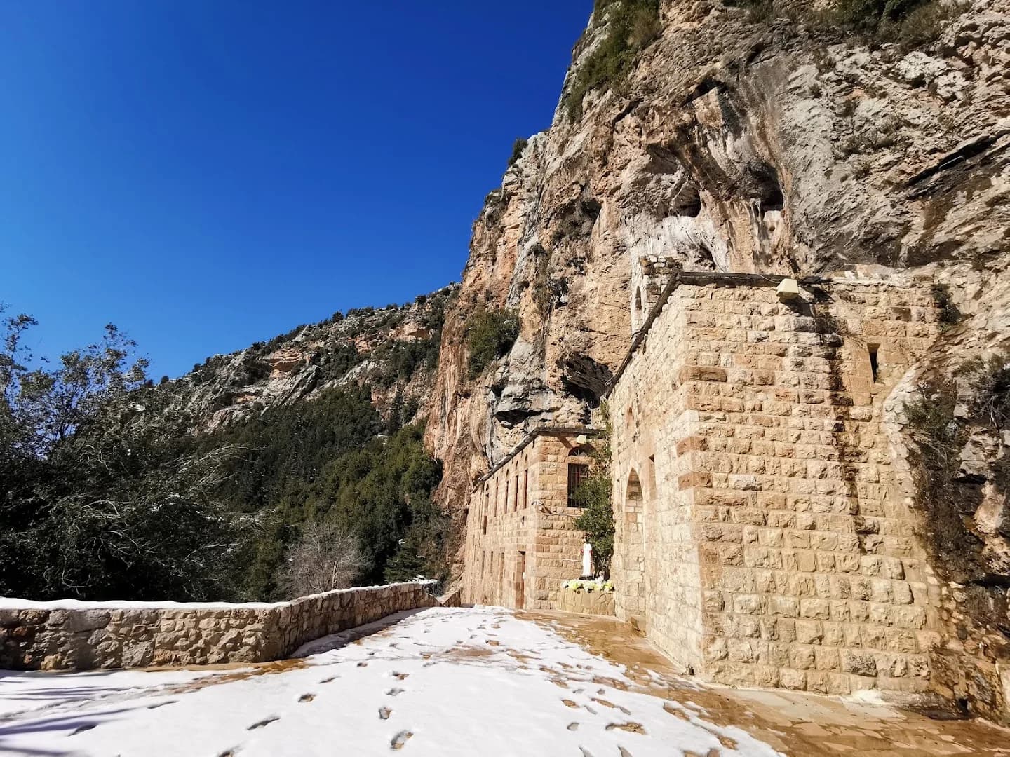 Exterior view of Monastery of Mar Lishaa (Saint Elisha)