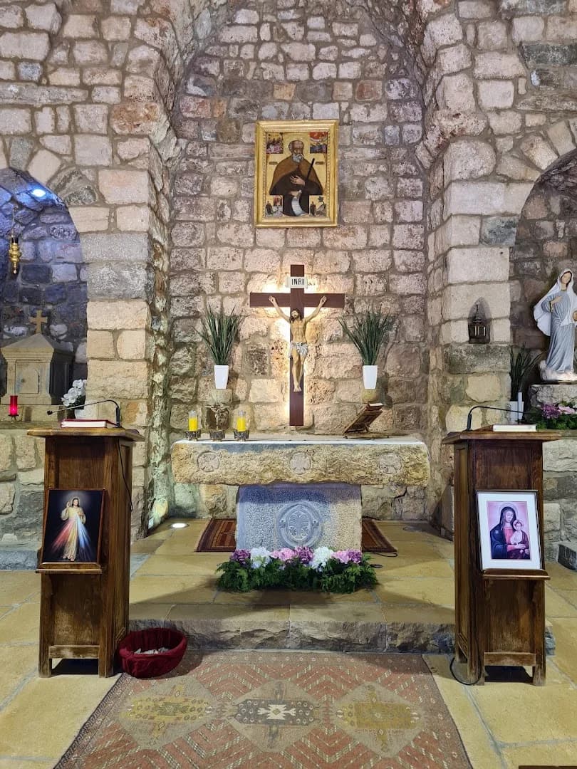 Interior view of Monastery of Mar Lishaa (Saint Elisha)