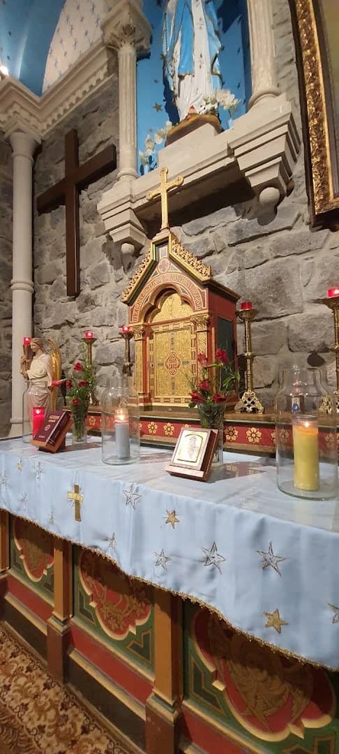Interior view of Our Lady of the Fortress Monastery (Menjez)